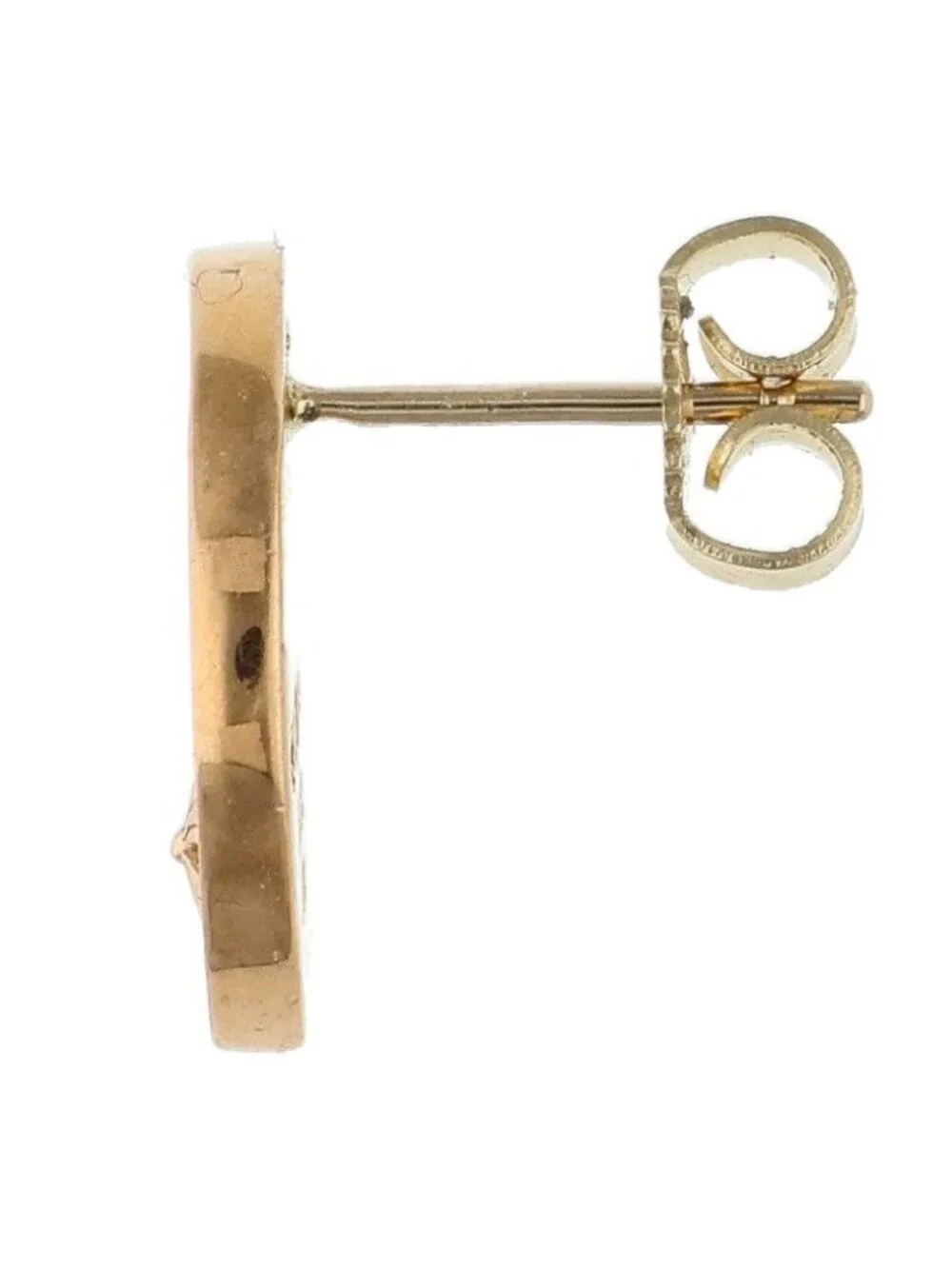 Chrome Hearts Yin Yang Gold Earrings